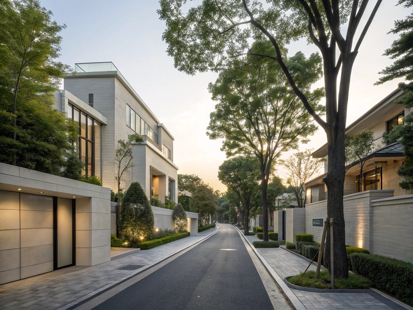 恵比寿の落ち着いた街並み